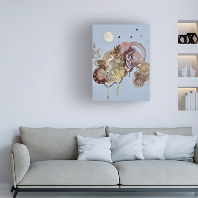 «Wrap In The Sky Sedona», art mural sur toile tendue pour décoration de salon, de chambre à coucher ou de bureau - 18 x 24 Amy Tieman