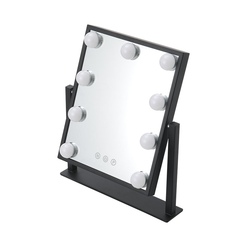 Machiah Metal Rectangle Floor Mirror