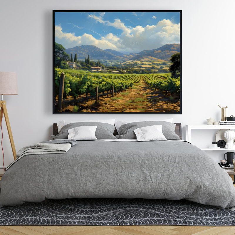 Exotic Farm - Toile encadrée contemporaine pour la décoration intérieure