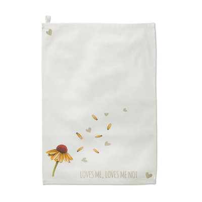 Cotton Floral Tea Towel Kitchen Towel