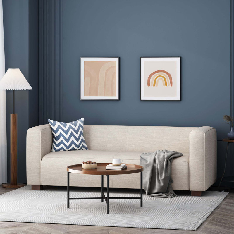 Ebern Designs 74.7"W Loveseat Sofa With Modern Design - Wayfair Canada