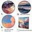 «Ocean Charm Vivid liquide Art II», reproduction sur toile-650784768-650784778