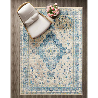 Daria Blue Rug 8'0" x 10'0"