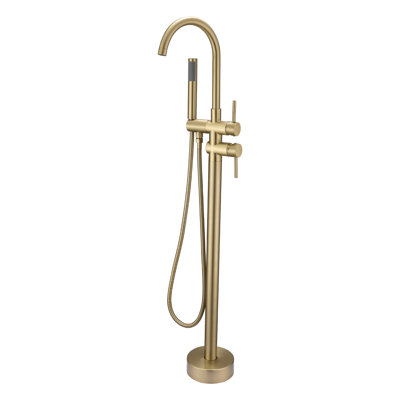 Single Handle Floor Mounted Tub Faucet