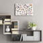  «Mid Century 1 Blush» par Cheryl Warrick, art mural en verre acrylique, 16 po x 12 po-752041514