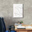  «Lines In My Mind 1» par Stellar Design Studio, art mural sur toile, 18 po x 26 po