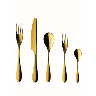 Onde 5 - Piece Stainless Steel Flatware Set - Service for 1