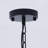 24" 6 - Light Dimmable Geometric Chandelier