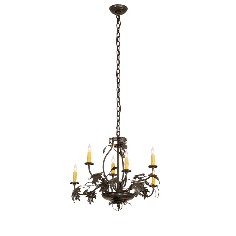 Rustic Lodge 6 - Light Chandelier