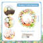 Plastic 42cm Wreath