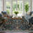 Washable Farmhouse Floral Area Rug with Non-Slip for Bedroom Nursery Living Room Decor-Black-1712371959-1713935748