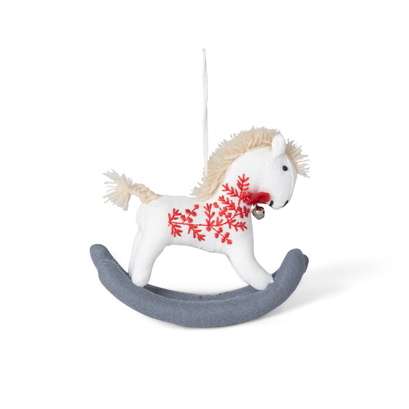 Nordic Noel 4'' Animals Shatterproof Hanging Figurine Ornament