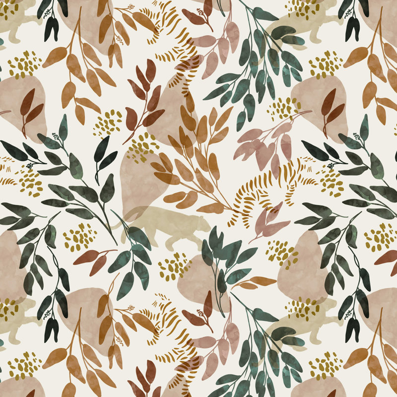 Brener Marta Barragan Camarasa Wild Land I - impression sur toile tendue, H 12 po x l 12 po x P 1,25 po
