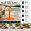 Table d'appoint en métal Sunset-901942873
