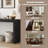 Modern Console Table With Paulownia Solid Wood Veneer, Ideal For Foyer And Living Room-1324611475