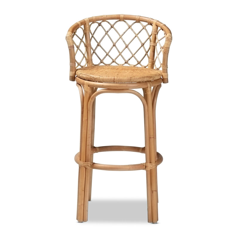 Tabouret de bar en rotin