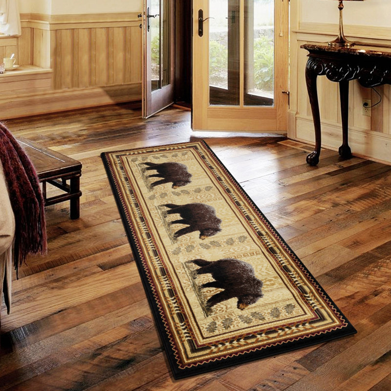 Accent Rug, Polypropylene Area Rug For Living Room, Rectangle 5'3" x 7'3"