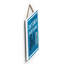 Exit Sign Don't Come In Without Beer Blue Wooden Plaque