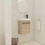 Meuble-lavabo flottant mural avec lavabo en céramique-1279188683