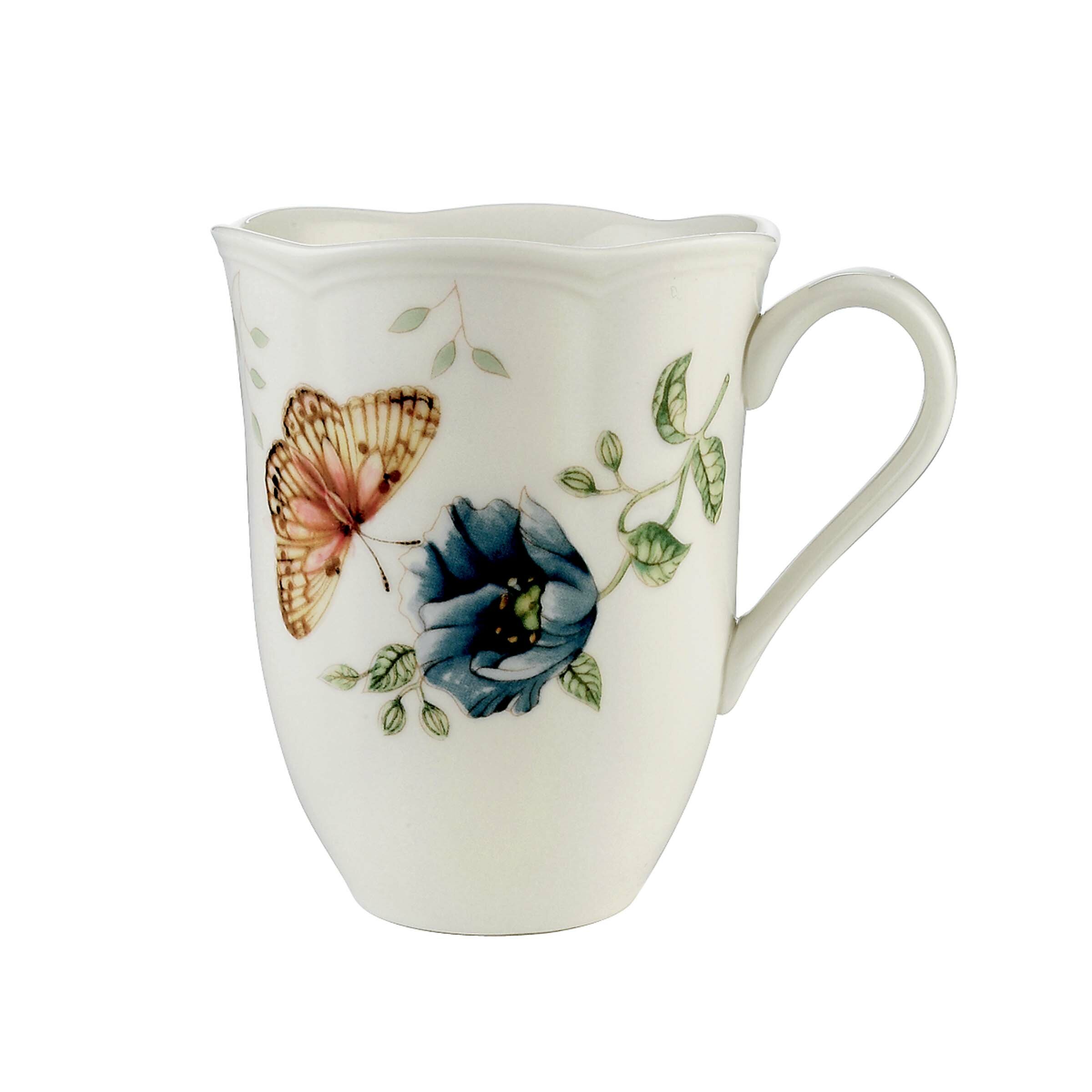 Lenox Butterfly Meadow 10 oz Travel Mug