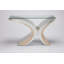 48 in. Glass Console Table