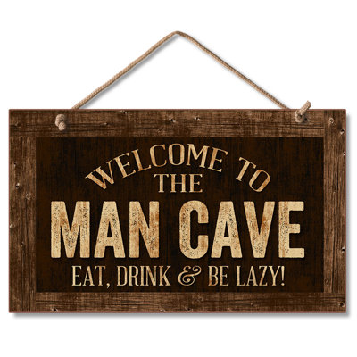 Décoration murale en bois décoratif man cave