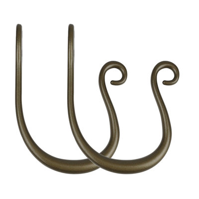 Sweatman Steel 4'' Curtain Holdback