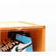 Boîte à chaussures boîte de rangement transparente épaissie (paquet de 10)-531340026