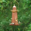Mangeoire d’oiseaux en cuivre et laiton avec tube de phare Jona