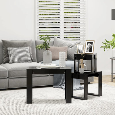 Gobao Nesting Tables 3 pcs Engineered Wood