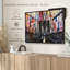 Impression sur toile Grunge Brooklyn Bridge-836993807