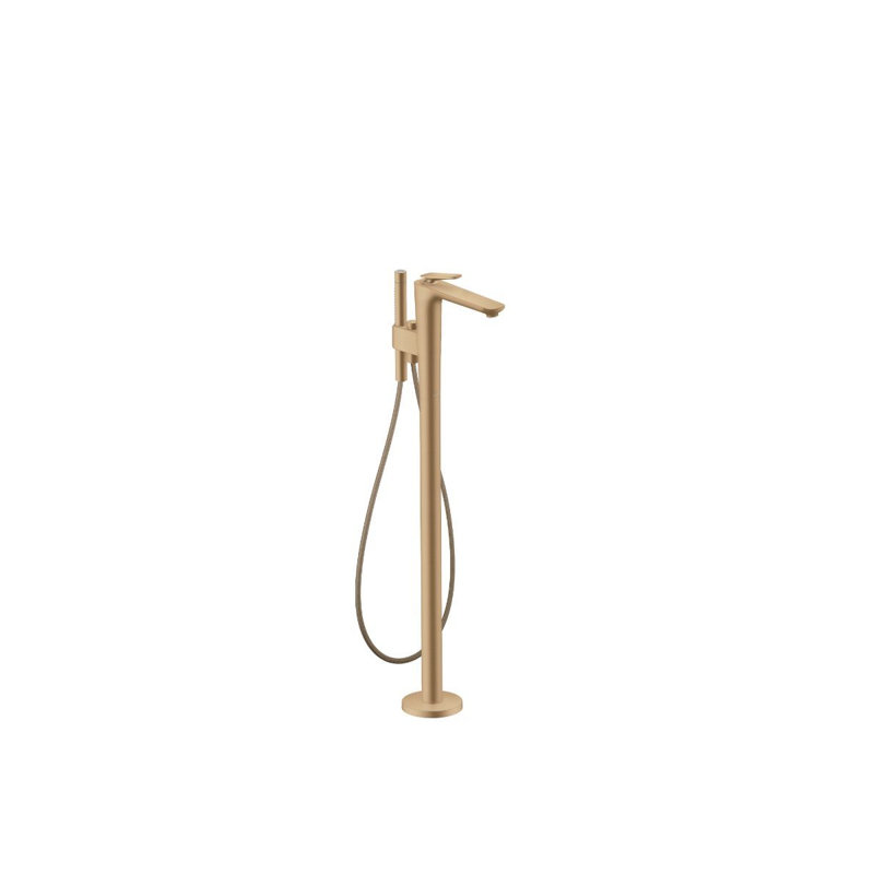 Citterio C Tub Filler with Diverter, Bronze