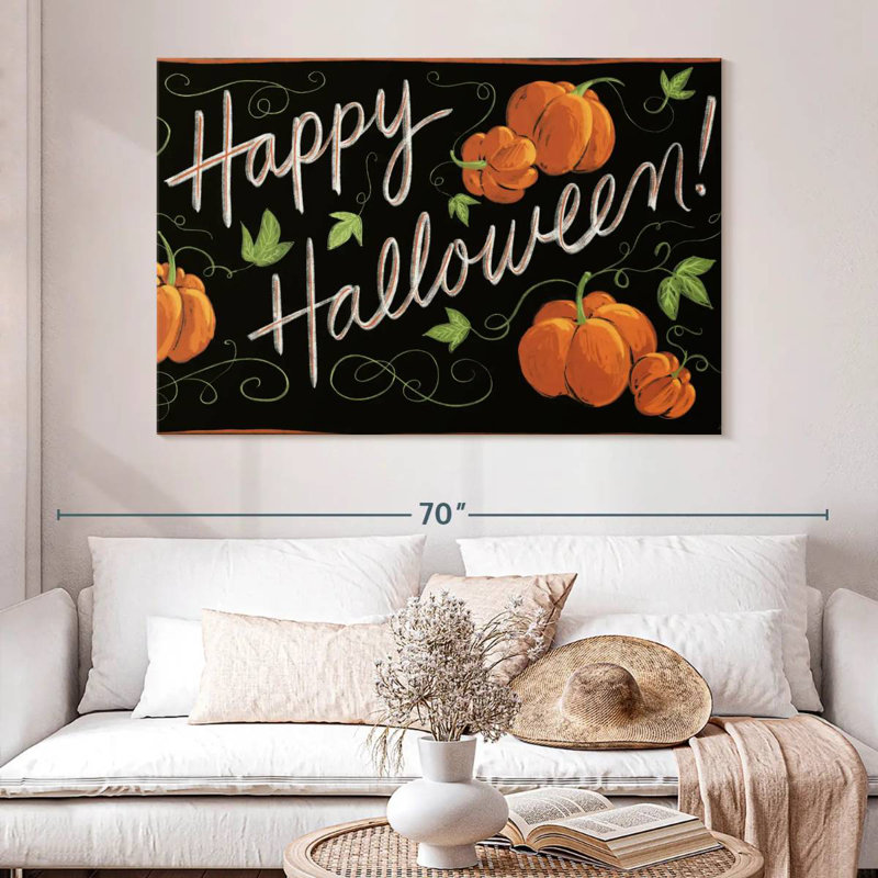 Citrouille d'Halloween Lelend, H 34 po x l 51 po