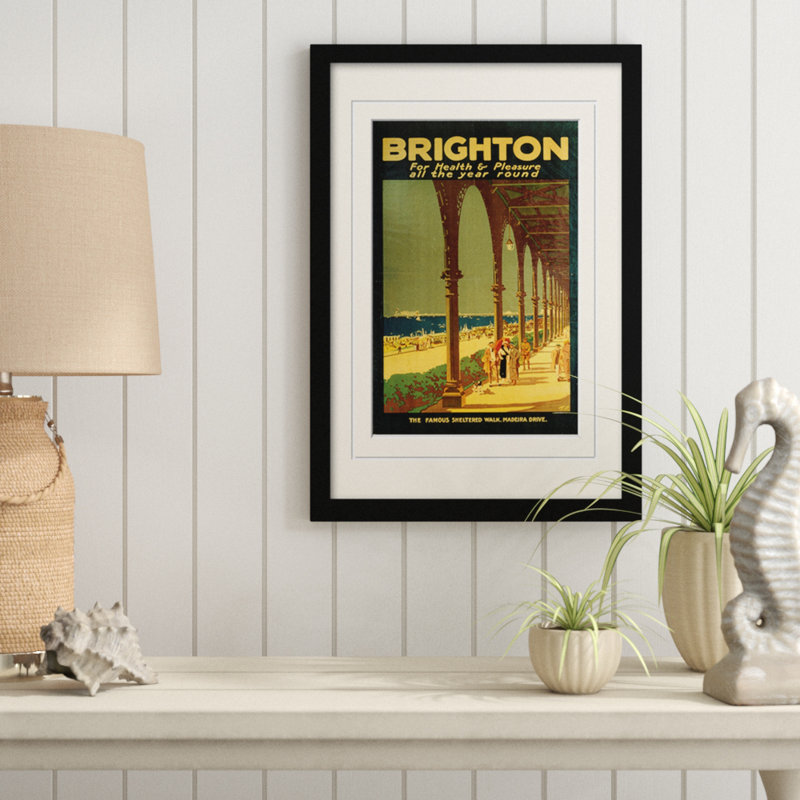 1 Piece Wall Art, 40cm H x 30cm W, Black Frame, Yellow