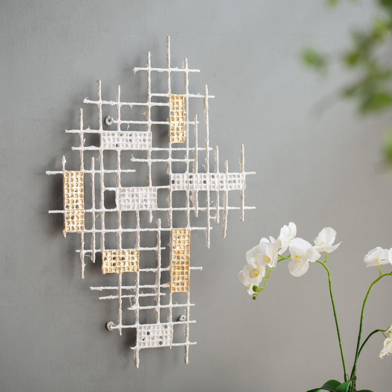 31.7x1.6x23.6" Wall Decor