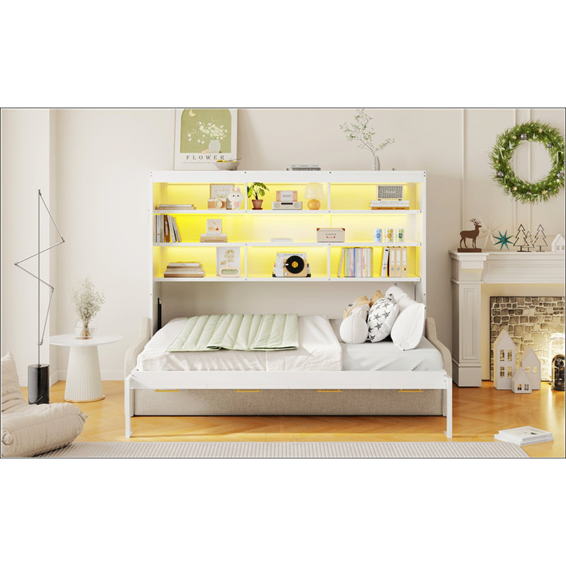  Lit armoire avec canapé escamotable Murphy, Double
