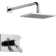 Vero Volume Control Shower Faucet Trim with Lever Handles and TempAssure