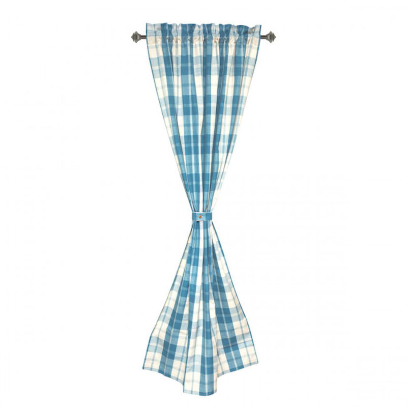 Lakshya Cotton Semi Sheer Curtain Single Panel