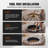 Fire Pit Ring w/ BBQ Fire Ring Outer Steel DIY Campfire Firepit-1563403965
