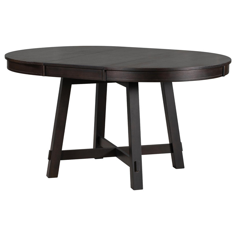 Table de salle à manger extensible Farmhouse, Espresso, Espresso