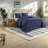 Premium Bedding Sets, Navy Polyester, Reversible Design For Home