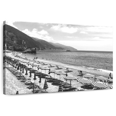 Gillard Black And White Beach Coast