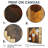 Mosaic Walnut Essential Forms V - Abstract Art Deco Wall Art-308336939-308336912-308336915