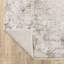 Tapis abstrait ivoire / beige Gwern-1268114434