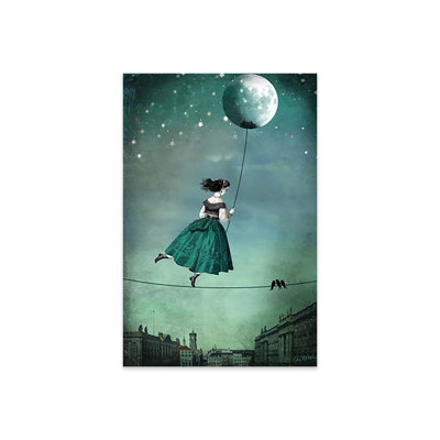 Moonwalk, reproduction sur verre acrylique