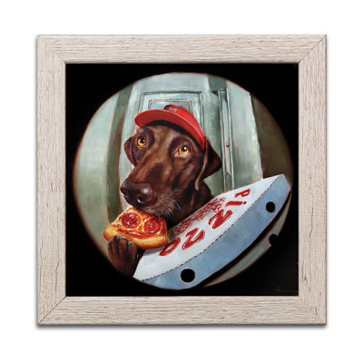 « pupperoni », reproduction de peinture à l’acrylique