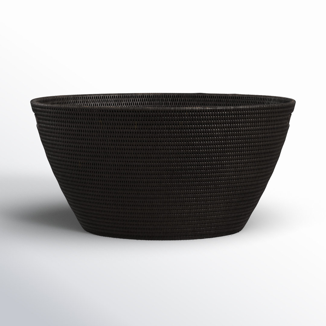 Rael Hand Woven Laundry Basket with Handles Birch Lane™ 