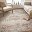 Tapis oriental délavé doux et délavé - beige-443139519