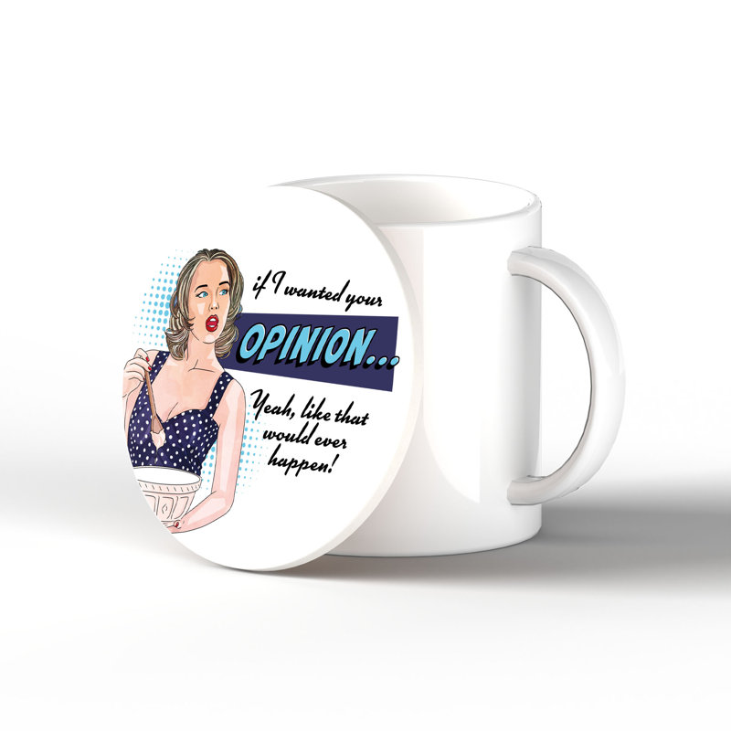 Ceramic Round 1 Piece Coaster