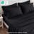 Bedsure Polyester Microfiber Sheet Set Hotel Luxury Sheets, Easy Care Cooling Bed Sheet Set 84GSM(107" x 101")GentleSoft™️-110136073-105311070